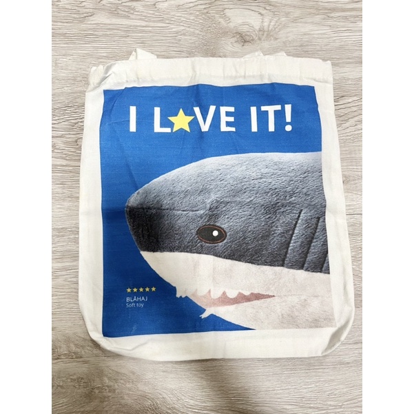 IKEA 會員滿額禮 會員贈品 帆布袋 文青 購物袋 帆布包 鯊魚 25週年