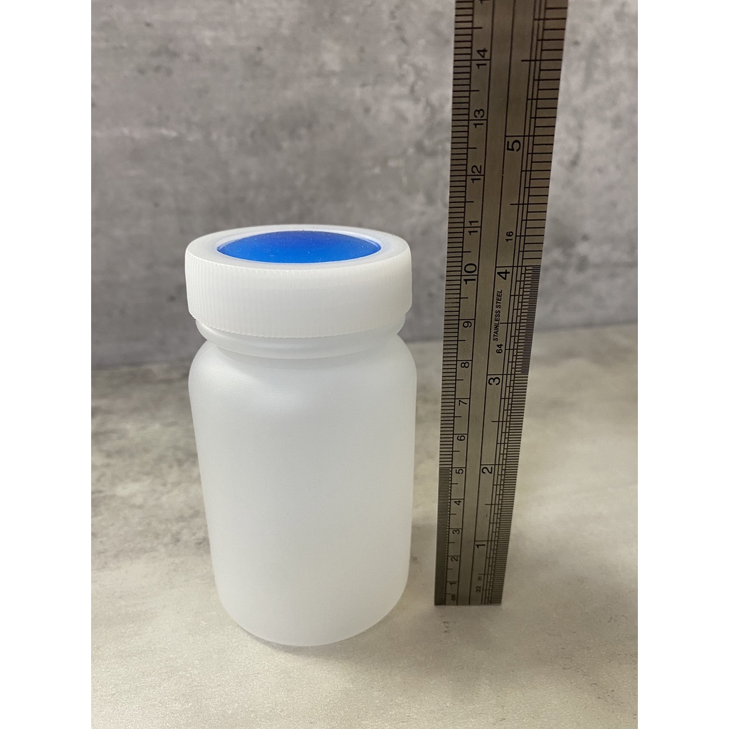 【現貨秒出】藍蓋塑膠廣口瓶  HDPE2號 台灣製 PE瓶