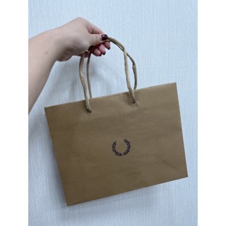 現貨商品 全新商品 Fred perry日本製品牌紙袋 獨家珍藏