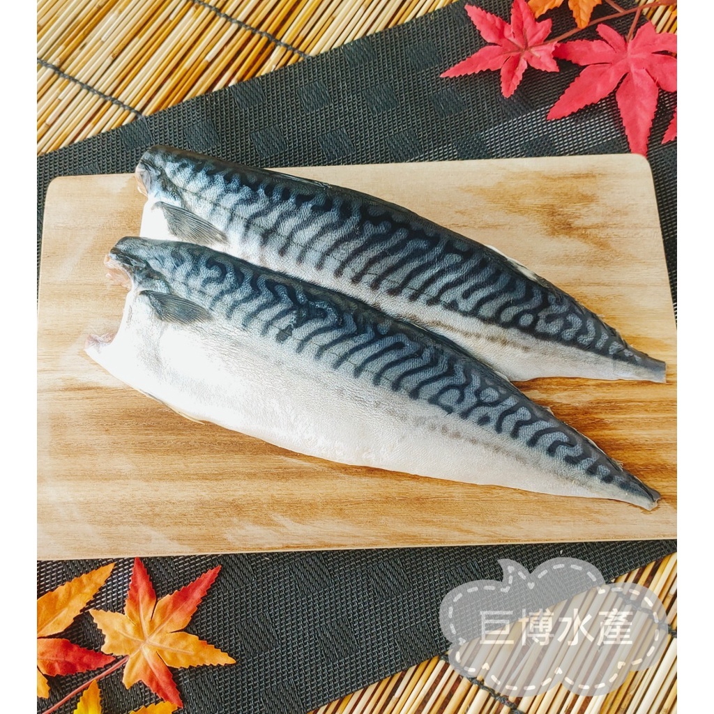 【巨博水產】挪威薄盬鯖魚  (無紙板包裝)  冷凍 海鮮 挪威鯖魚  薄盬 鯖魚片 燒烤