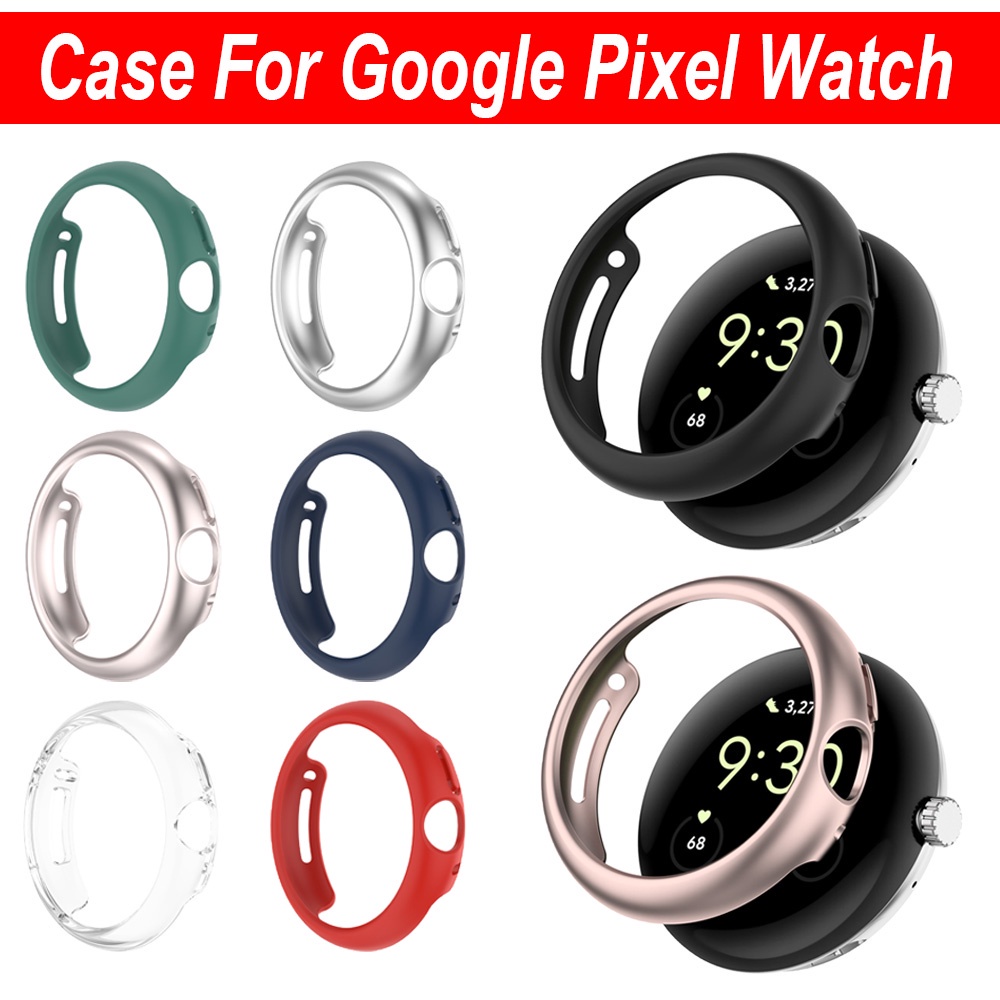 Google Pixel Watch 殼 保護殼 Pixel Watch 2手錶保護套 PC殼 半包殼