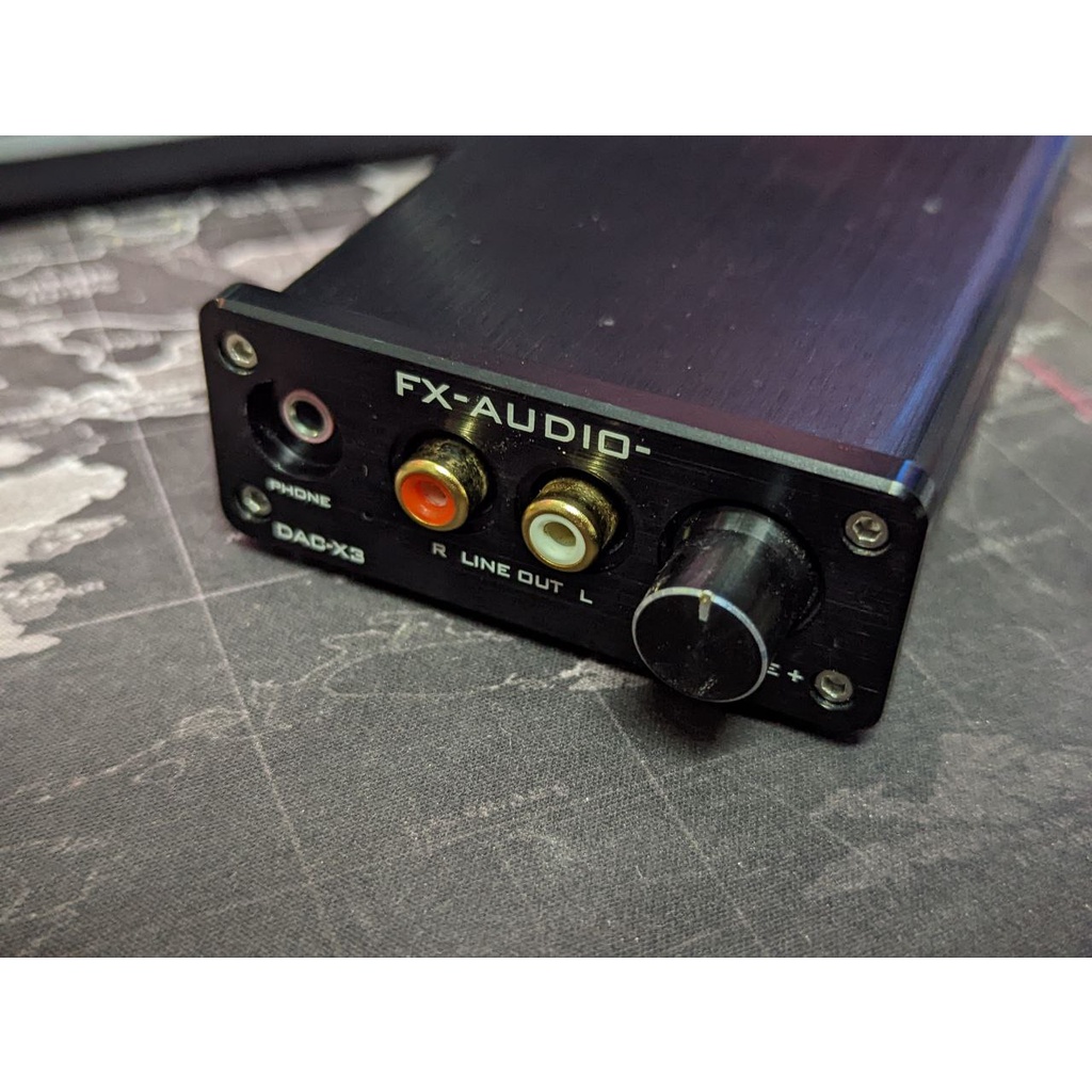 [二手] FX-AUDIO DAC-X3 (非PRO版) 可用光纖 DAC 無完整盒裝
