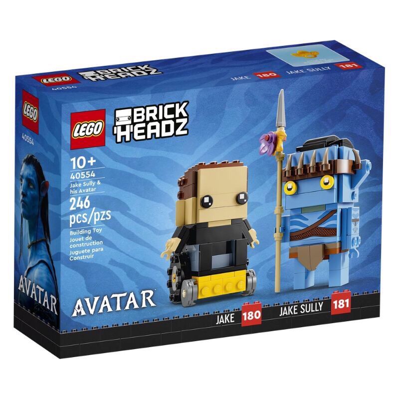 LEGO 樂高 40554 BrickHeadz 大頭系列 阿凡達Avatar
