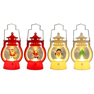 聖誕節LED復古小油燈(1入) 款式可選 【小三美日】 DS010274