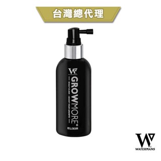 GOODFORIT【臺灣總代理】英國Watermans Grow More Elixir曜石黑激漾精華養髮液 100ml