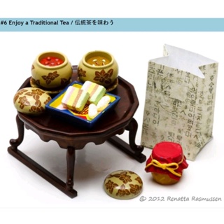 ［全新絕版］韓國之旅 6號 韓國傳統茶 點心 下午茶 盒玩