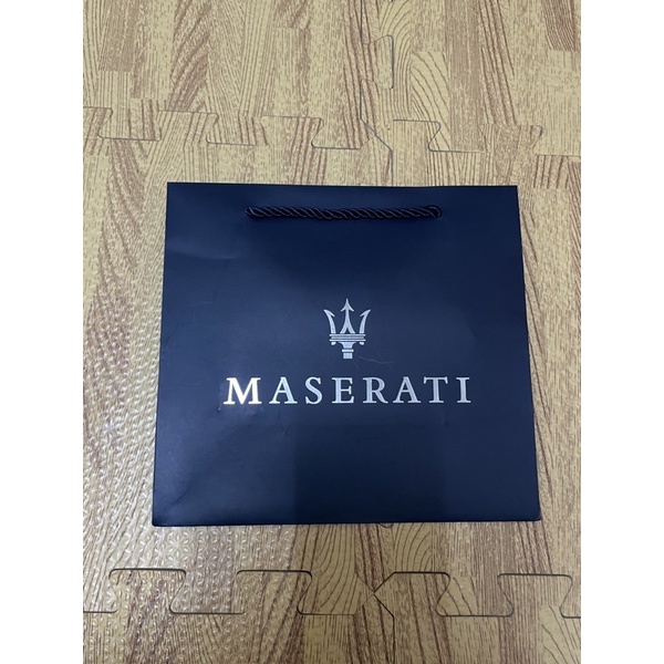 瑪莎拉蒂手錶提袋 MASERATI提袋禮物袋百貨公司紙袋專櫃紙袋