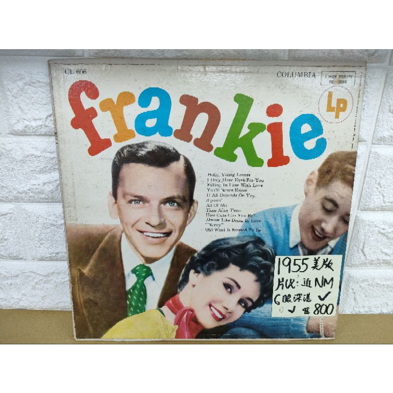 19**美版 Frank Sinatra Frankie 爵士男聲黑膠