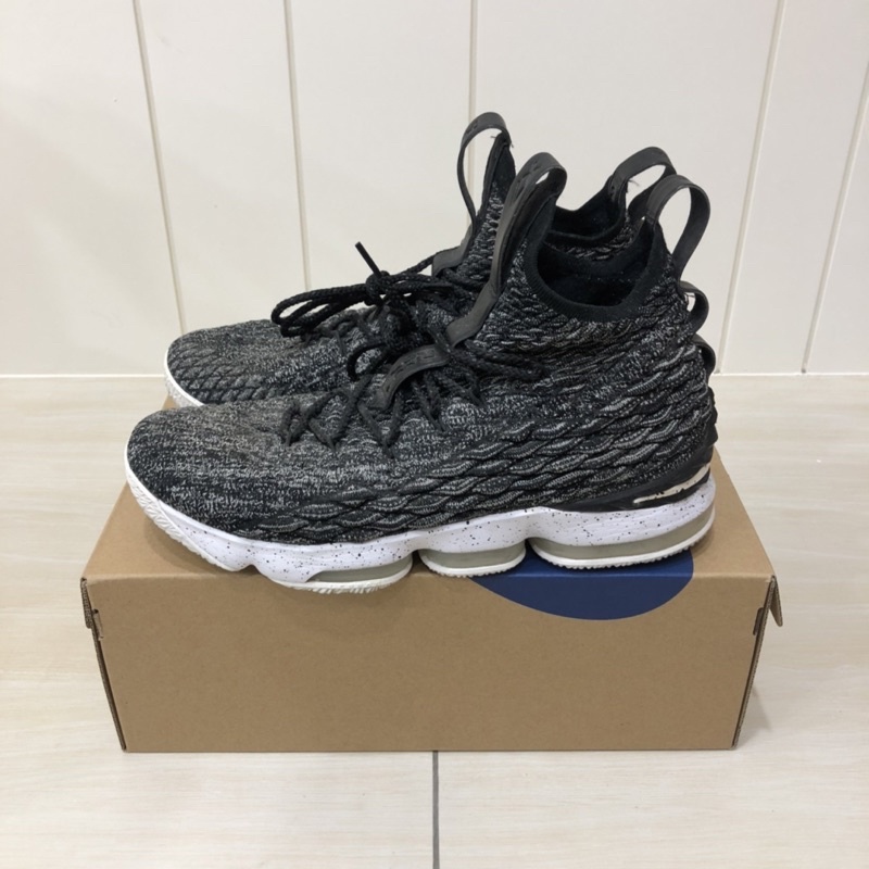 正版》大尺寸！稀有！Nike Lebron 15 LBJ15 絕版灰燼