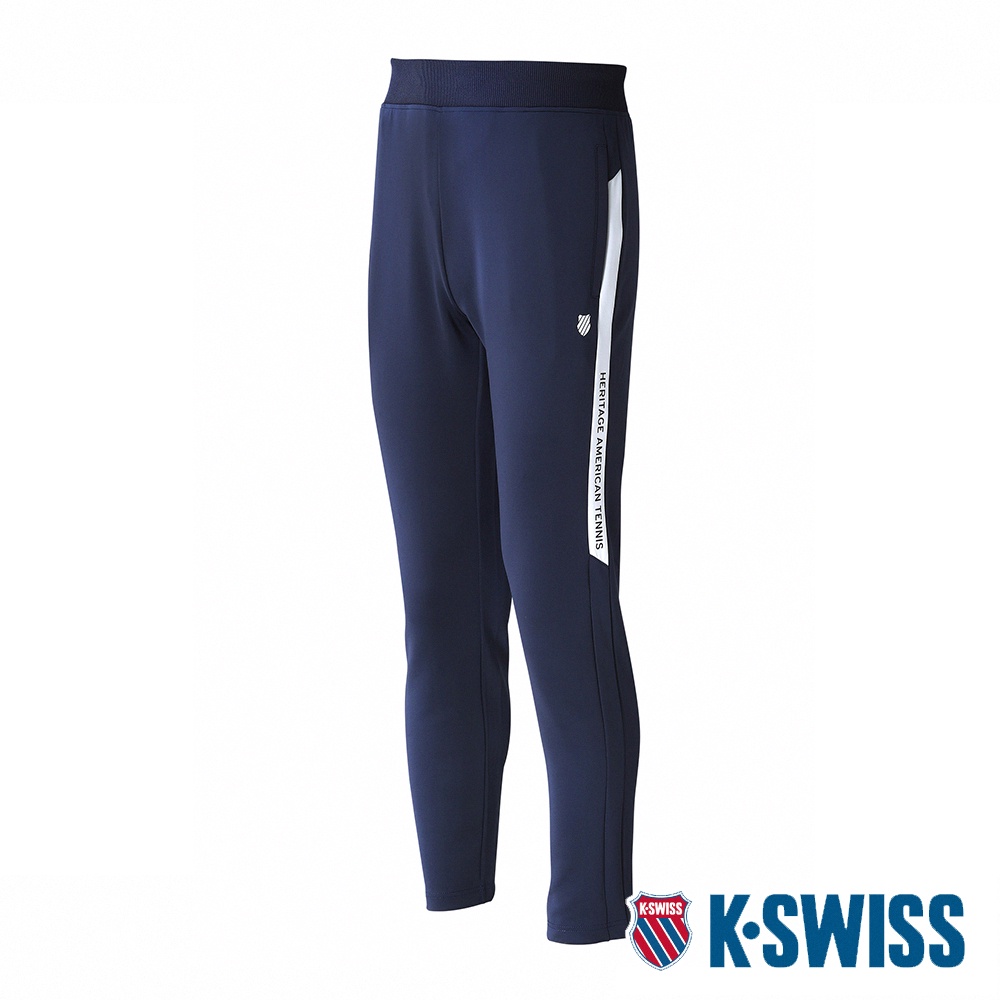 K-SWISS WT Panel Pants運動長褲-男-藍