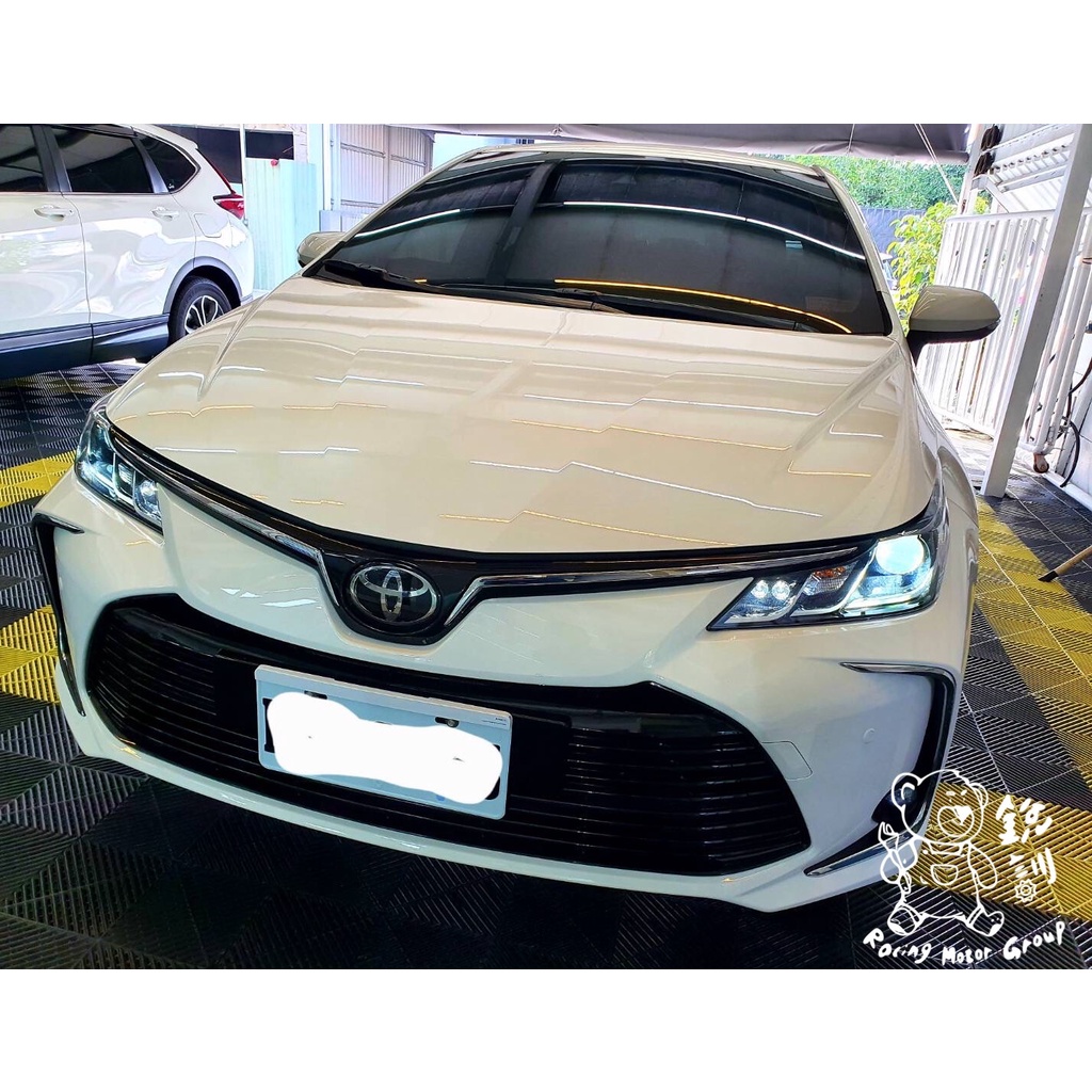 銳訓汽車配件-台南麻豆店 Toyota 12代 Altis 安裝 Philips飛利浦 9012 LED燈泡 6000k