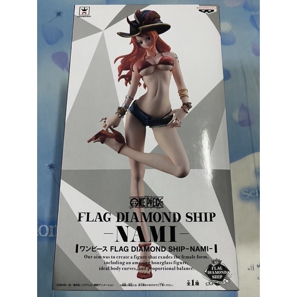 航海王海賊王 FLAG DIAMOND SHIP FDS海盜娜美代理版公仔