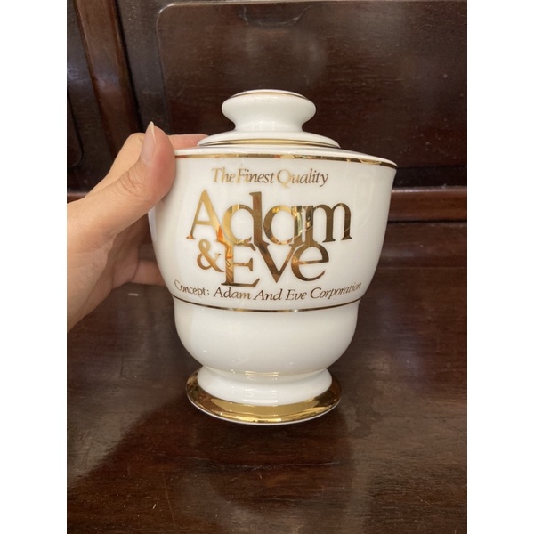 日本Adam&amp;Eve瓷器收納罐