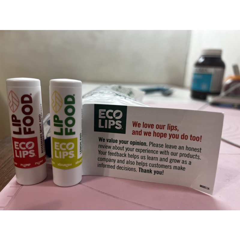 ECO LIPS 有機滋養護唇膏LIP FOOD