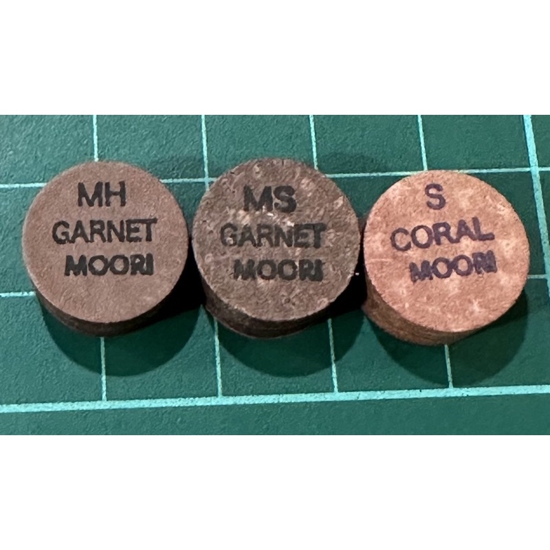 日本進口MOORI 紅珊瑚皮頭 型號 : MH、型號 : MS、型號 : S