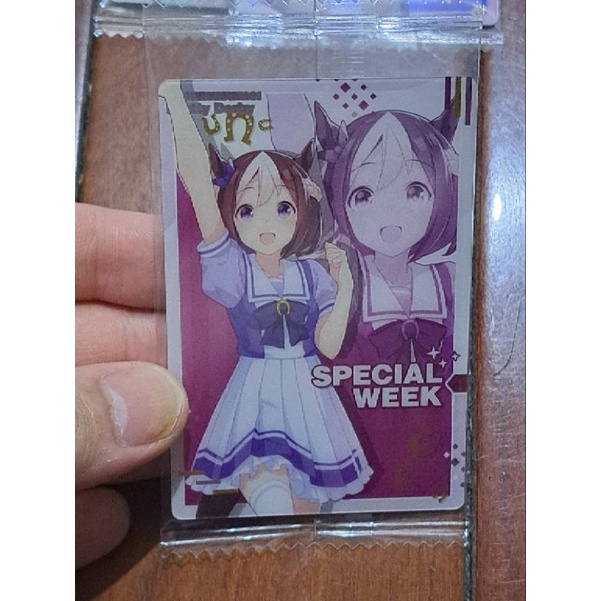 特別周 特別週 學生服 賽馬娘 馬娘 威化餅 餅卡 收藏卡 動漫週邊