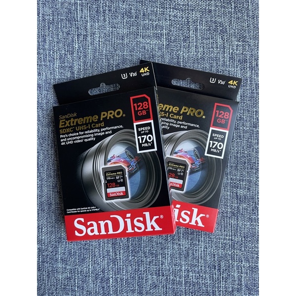 全新公司貨 SanDisk Extreme PRO 128GB 170MB/s