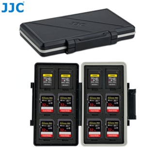 JJC 24槽相機存儲卡盒 SD 卡和 CFexpress Type-A 大容量防水抗壓記憶卡保護收納箱