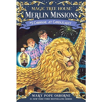 Merlin Mission #5: Carnival at Candlelight (平裝本)/Mary Pope Osborne Magic Tree House: Merlin Missions 【禮筑外文書店】