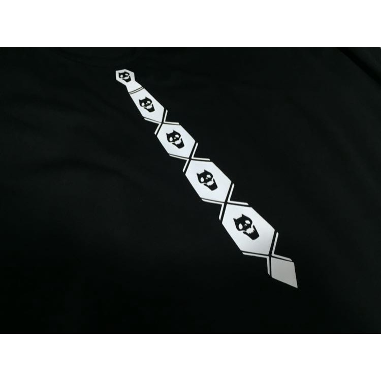 (全店服飾任搭2件起85折)MRM出品 JOJO 吉良吉影 殺手皇后領帶 短袖T恤 黑白兩色可選 全棉 訂購 同人創作