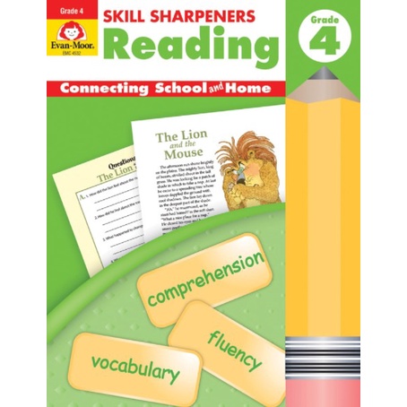 Skill Sharpeners Reading, Grade 4/Martha Cheney【禮筑外文書店】