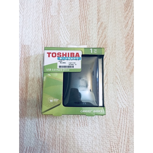 TOSHIBA 東芝 1TB 2.5寸 行動硬碟 外接硬碟