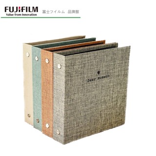Fujifilm 富士 instax mini 硬殼棉麻相本 100入 拍立得專用 2x3 相簿 相簿 活頁