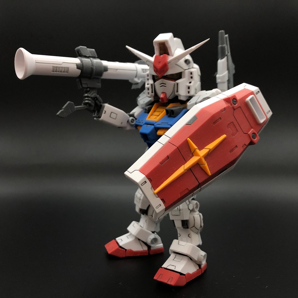 [ 模型研究室 ] 組裝完成品  SunToys 晨星 SD Q版 RX-78-2 初代鋼彈 元祖鋼彈