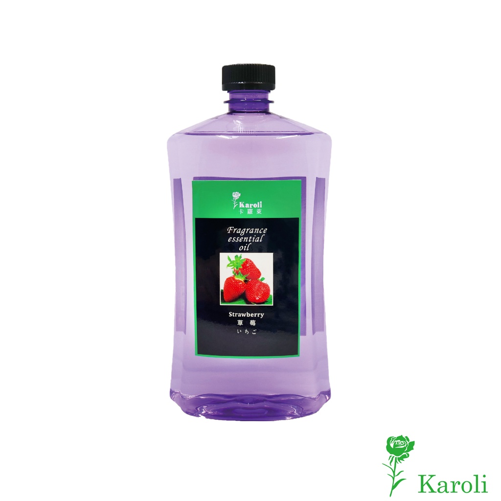 【Karoli香氛】草莓  薰香汽化精油 1000ml 香薰瓶專用 點火式精油 快速除臭 快油煙味 除霉味 擴香