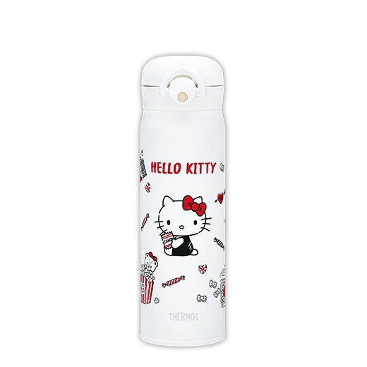 THERMOS 膳魔師 輕巧變保溫瓶 JNR-501KT-SNKW HELLO KITTY 零食篇500ML 可自取