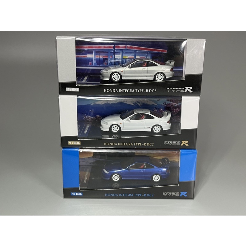 [HCP] 全新 1/64 Honda Integra type R DC2 本田 模型車 1:64 盒裝 展示