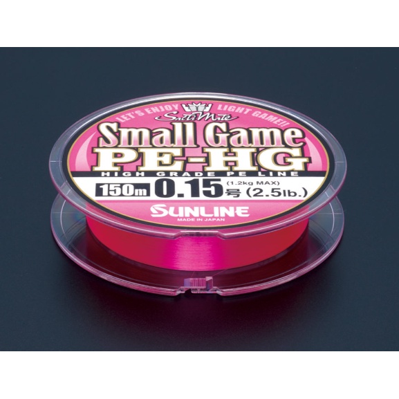 SUNLINE Small Game PE-HG 微拋線 根魚 0.5號 150M 【小蝦米釣具】