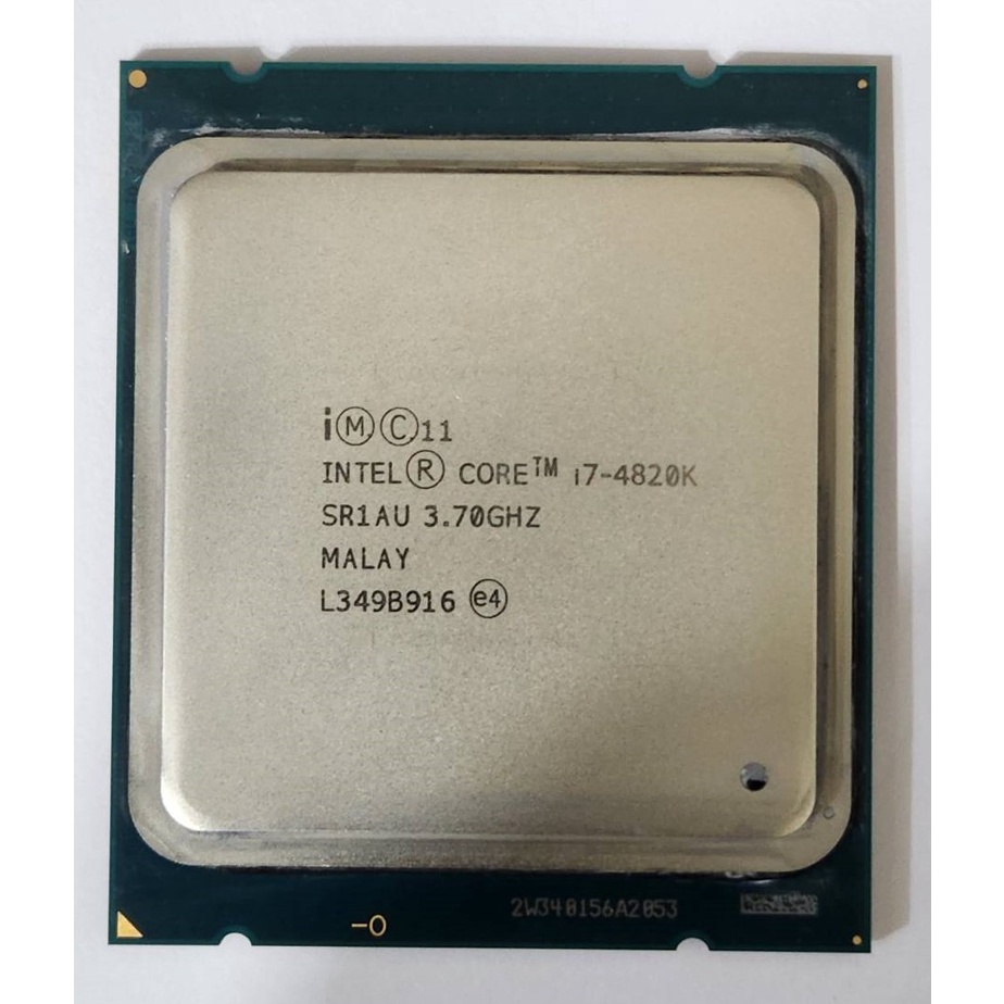 intel i7-4820k 4C8T LGA2011(無內顯)適用x79 x99主機板 四代i7 四核cpu