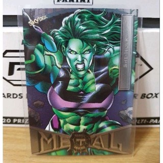 SkyBox Metal Marvel She Hulk 女浩克 復仇者聯盟 漫威 電影 遊戲 卡片