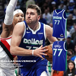 Nike 球衣 Dallas 達拉斯 獨行俠 NBA 東77 Luka Doncic 藍【ACS】 DO9590-497