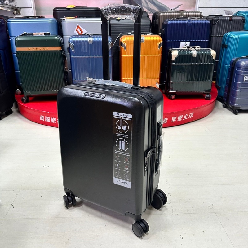 Verage維麗杰 閃耀絢亮系列行李箱 旅行箱 TSA國際密碼鎖GM20062-19 19吋 黑色 可加大$3580