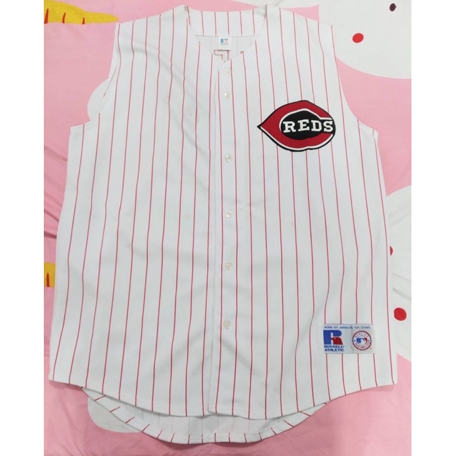 MLB 球衣 傳奇 球星 Ken Griffey Jr 小葛瑞菲 紅人 電繡 棒球 球衣 尺寸 L 非 大谷翔平