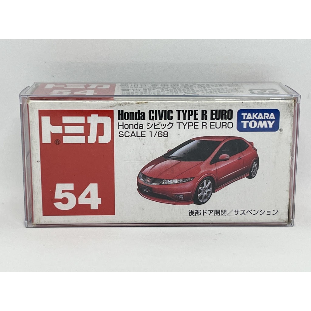 ～阿元～ Tomica NO.54 Honda Civic Type R Euro 多美小汽車 正版 贈收納膠盒