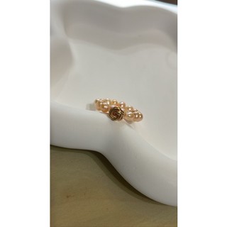 珠珠鋼絲玫瑰戒指❤️❤️