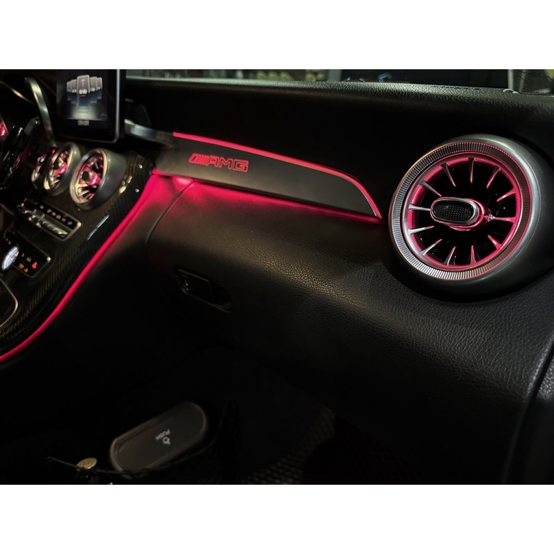 沃克國際-Benz W205大全套原廠控制氣氛燈