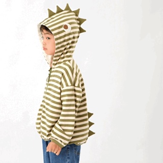 (現貨區)🇯🇵正版日本童裝 O.S.KIDS 恐龍造型拉鍊薄外套