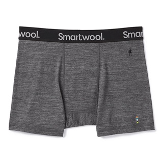 【SmartWool】SW017342 男款 美麗諾羊毛四角內褲/防臭排汗內褲 中性灰