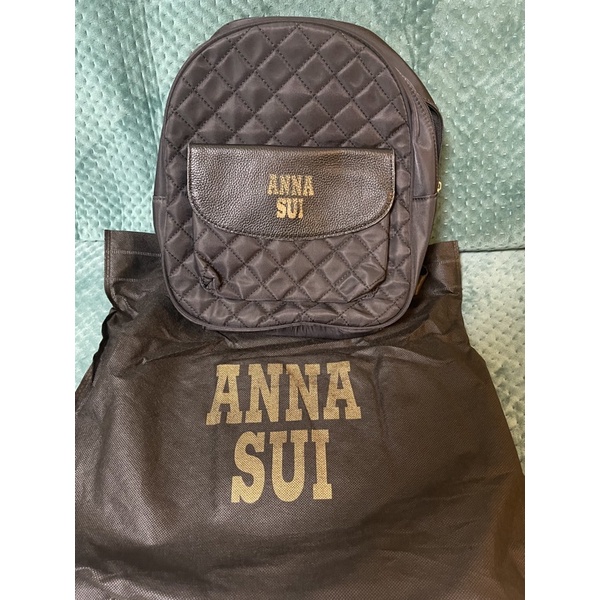 Anna Sui黑色後背包 全新