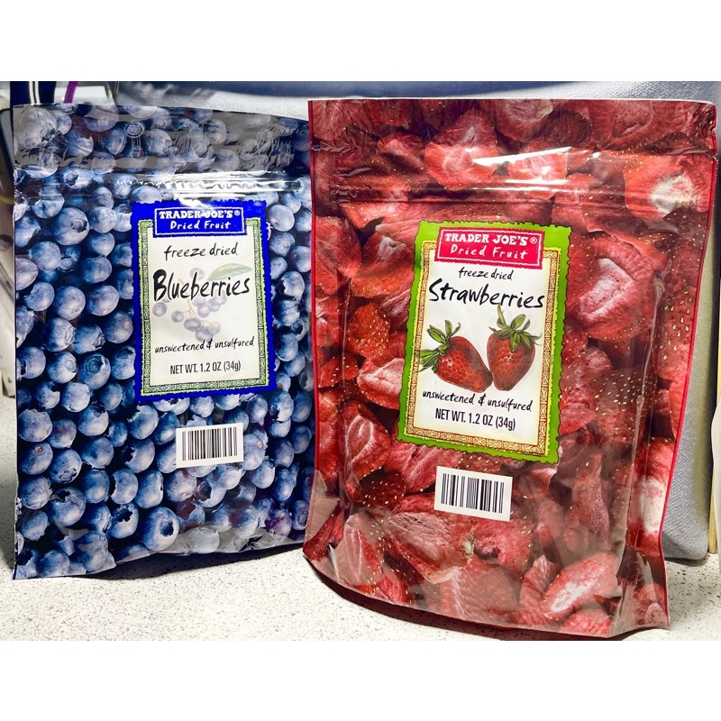 🎉美國🇺🇸代購+預購🎈Trader Joe’s 草莓果乾/藍莓果乾