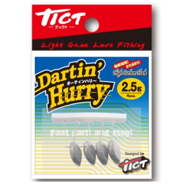 TICT DartinHurry 汲頭鉤 鉛頭鉤 軟蟲鉤 根魚【小蝦米釣具】