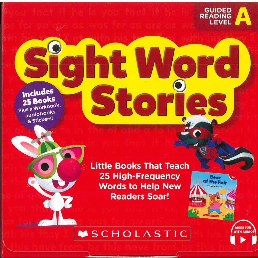 Sight Word Stories Level A (25本小書+Storyplus)(有聲書)/Liza Charlesworth【禮筑外文書店】