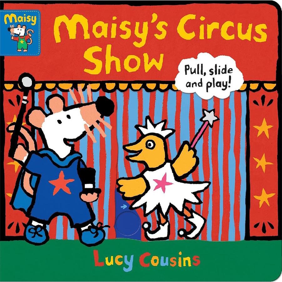 Maisy's Circus Show: Pull, Slide and Play!/Maisy馬戲團 推拉轉遊戲書/Lucy Cousins eslite誠品
