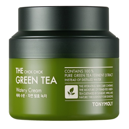 [TonyMoly] The CHOK CHOK 綠茶水潤面霜 (100ml) / 保濕 / 中性肌膚
