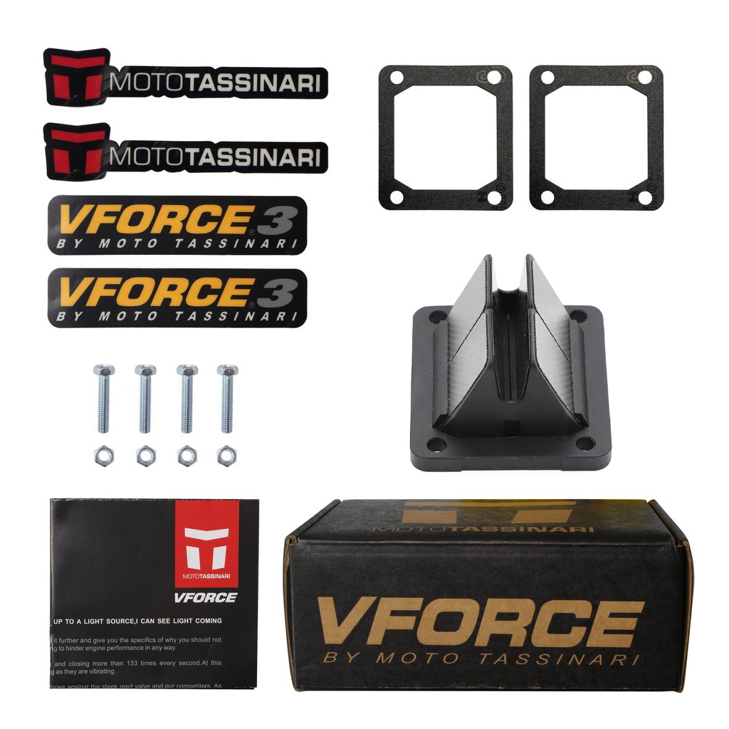 V Force 3 VFORCE 3 簧片閥簧片閥賽車副本適用於雅馬哈 RXZ 135 和 125 Z/ZR 125Z