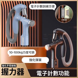 【99免運】握力器 鋁合握力器 自動計數 可計數 握力訓練器 手腕訓練 健身器材 智慧握力器 握力 腕力訓練